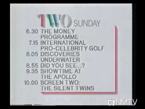 BBC2 Closedown - 1988