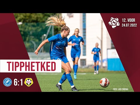 NML 12. voor: Tartu JK Tammeka – Põlva FC Lootos 6:1 (24.07.2022)