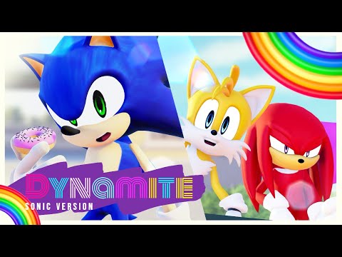 【Sonic MMD】BTS「DYNAMITE🌈」| Sonic Version (feat. Shadow, Silver & more) |【full music video】