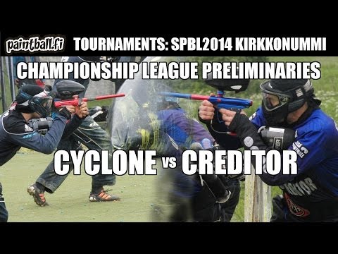 Cyclone vs Creditor: SPBL2014 Kirkkonummi