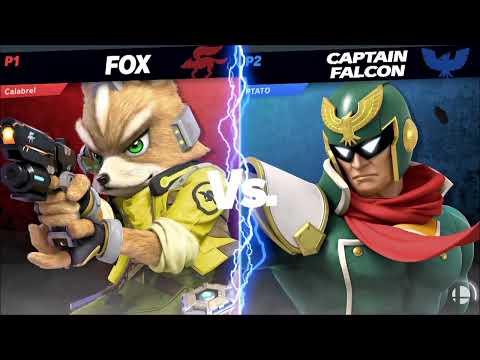 Calabrel (Fox) vs DarkP0tat0 (Captain Falcon) - Smash Ultimate 13.0.1