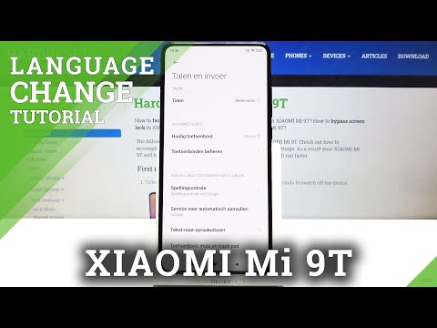 How to Change System Language in XIAOMI Mi 9T – Set Up Language Settings