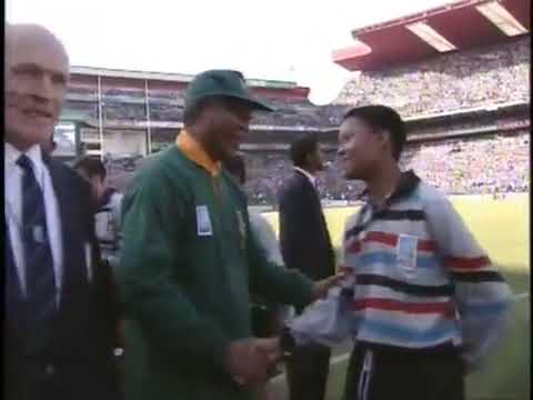 South Africa vs New Zealand  - Rugby World Cup 1995  Final - Full Match  Rugby Classics