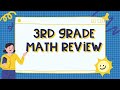 3rd Grade Math Review Full Year Of Math Concepts For Third Graders