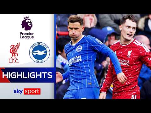 Wirtz oder Groß? Wer trifft HIER? | FC Liverpool - Brighton & Hove Albion | HLs - Premier League