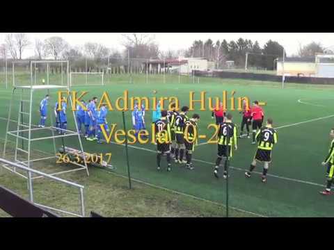 Admira Hulín - Veselá 0 - 2, goly