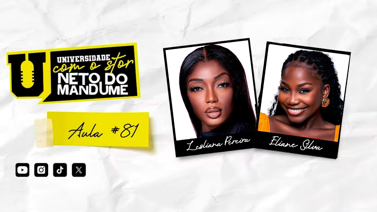 Universidade com Stor - 5º Semestre - Aula 80 com Lesliana Pereira e Eliane Silva