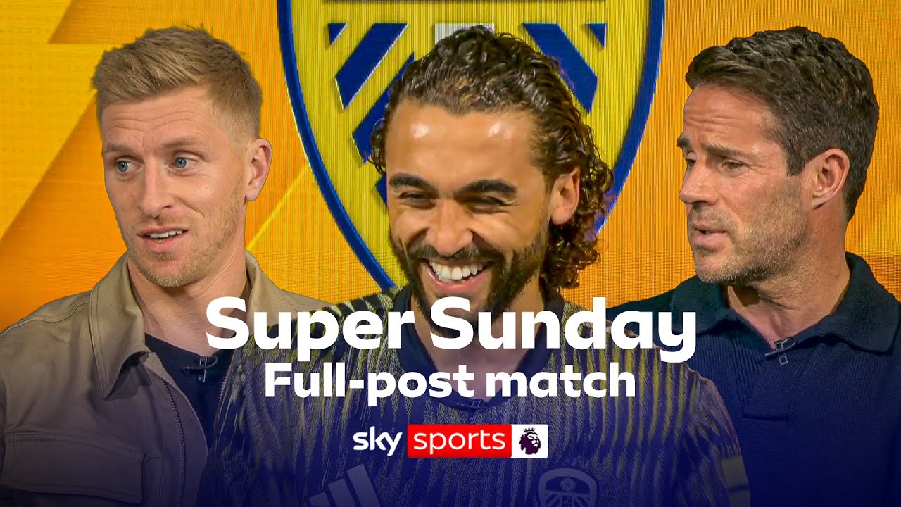 Could Calvert-Lewin go to the World Cup? | FULL Super Sunday analysis with Jamie Redknapp & Ben Mee