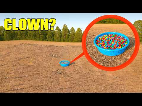 if you ever see this Ball Pit, do not go inside it! RUN AWAY as fast as you can!! (Clown Inside)