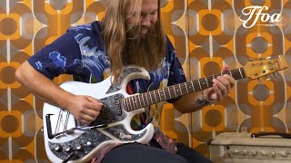 Video thumbnail for Burns Bison White 1964 played by Leif de Leeuw | Demo @ The Fellowship of Acoustics by TFOA Demos