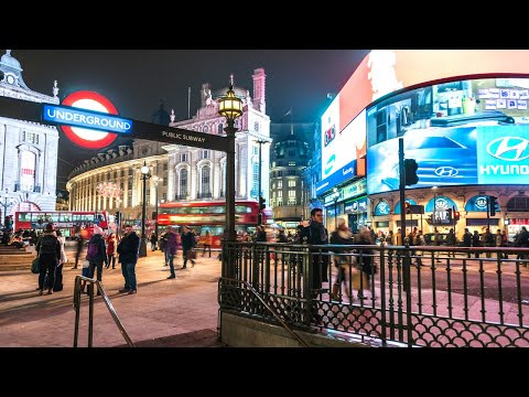 London City Ambience Sounds | Traffic, People, Piccadilly Circus | White Noise | Ultimate Soundscape