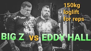Download lagu BIG Z versus Eddy Hall 150kg loglift for reps mp3