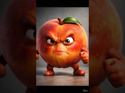 durazno furioso #ia #fruit #funny #viralvideo #viralreels #videoia