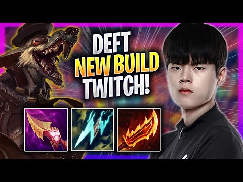 DEFT TRIES NEW TWITCH BUILD! - DK Deft Plays Twitch ADC vs Kai'sa! | Season 2023