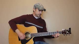Rope The Moon - John Michael Montgomery - Guitar Lesson | Tutorial