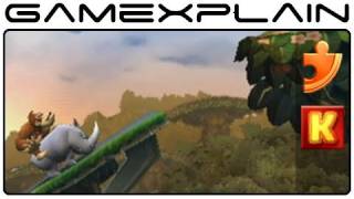 Donkey Kong Country Returns: Tree Top Bop 1-3 (Puzzle Pieces, KONG Letters Guide, Walkthrough)