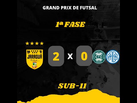 SUB-11 - JARAGUÁ FUTSAL 2x0 AABB/CORITIBA - 1ª parte