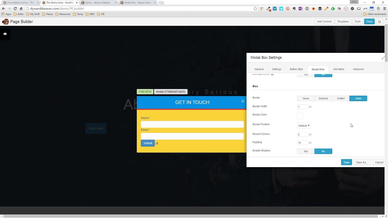 How to easily add a Popup Box to Beaver Builder