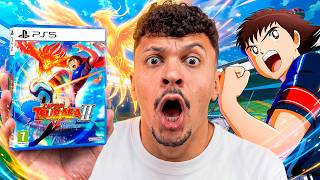 TESTEI O NOVO JOGO DO TSUBASA QUE VAI ACABAR COM O FIFA 😨