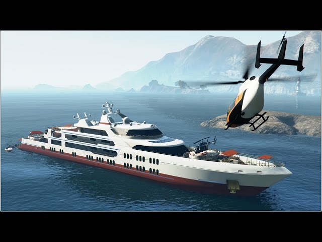 Most Expensive Yacht Tour - Interior & Exterior - GTA Dlc