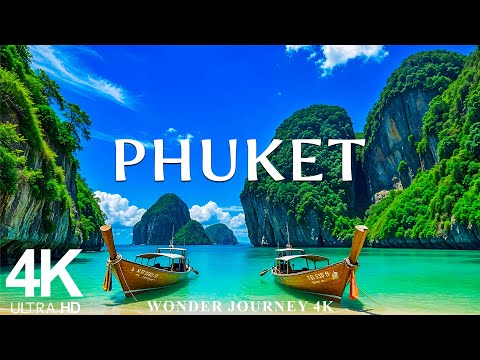 Phuket, Thailand 4K Meditation Relaxation Film - Healing Relaxing Music | 4K UHD
