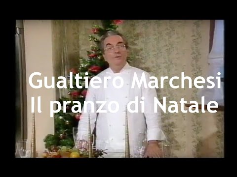 GUALTIERO MARCHESI   IL PRANZO DI NATALE