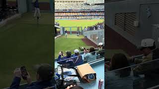 大谷翔平 現地2026/05/27 対コロラドロッキーズ戦試合前投球練習