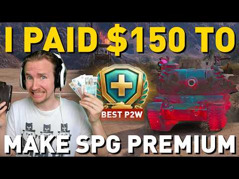 I paid $150 to make SPG PREMIUM! P2W WoT!
