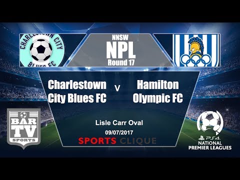 2017 NNSWF NPL Round 17 - Charlestown City Blues v Hamilton Olympic