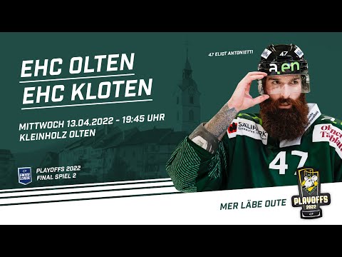 13.4.2022 EHC Olten - EHC Kloten 1:0 n.V.