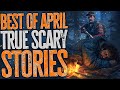 15 Hours of True Horror Stories | Best of April Compilation | Black Screen | Ambient Rain Sounds