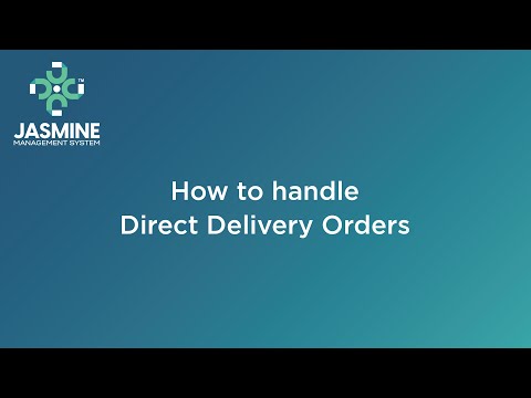 How to handle Direct Delivery orders