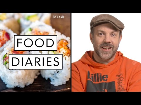 傑森-蘇戴基斯一天吃的所有東西 | 食物日記 | Harper's BAZAAR (Everything Jason Sudeikis Eats In A Day | Food Diaries | Harper's BAZAAR)