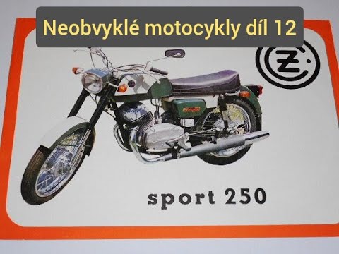 Neobvyklé motocykly díl 12, ČZ 250/471 sport