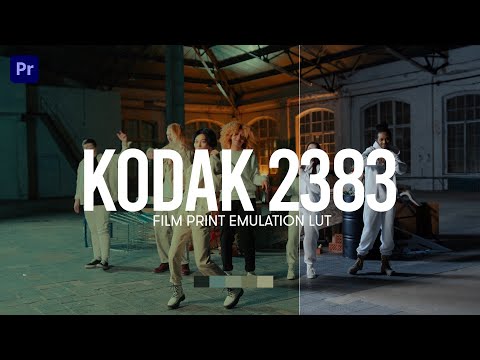 Recreating Hollywood's Most Popular Film Stock In Premiere Pro (Kodak 2383 Print Film Emulation)