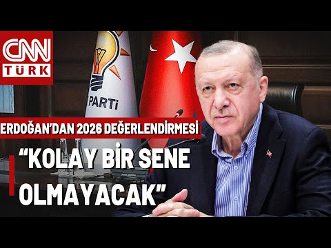 BREAKING NEWS🚨Erdoğan's Assessment of 2026 at the Central Executive Committee Meeting: It Will No...