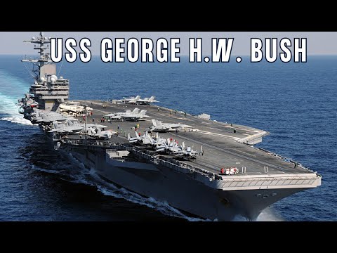 The Best Aircraft Carrier that the United States has | USS George H.W. Bush (CVN-77)