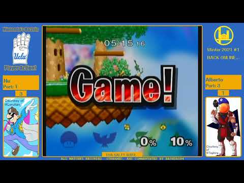 UCLA Melee Winter '22: bashdash/Alberto vs sleepy/PhDeeznuts
