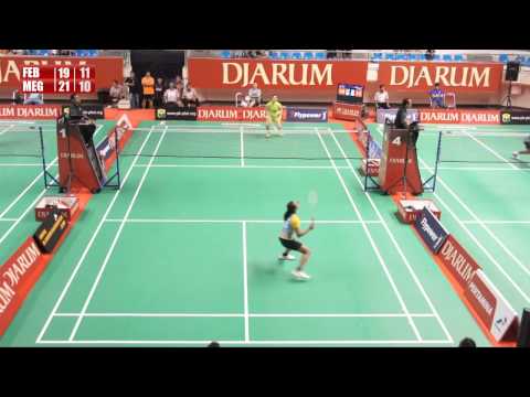 Febby Angguni (PB Djarum) VS Mega Cahya P (Pusdiklat Jaya Raya)