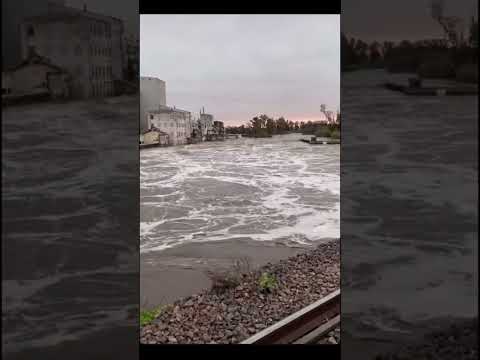 Inundación en Carcaraña, Santa Fe. #viral #inundaciones #parati