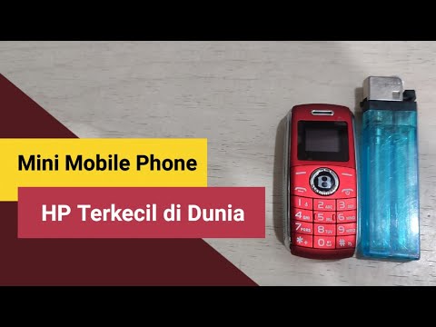 Mini Mobile Phone Satrend X8 | HP Terkecil di Dunia | HP Mini