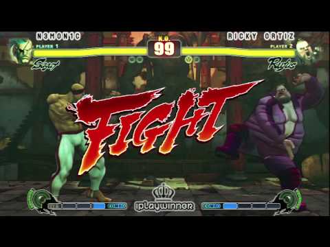 N3M0N1C (SA) vs Ricky Ortiz (RU) - [ Street Fighter 4 - NCR NorCal vs Socal  5 on 5 - Match 01 ]