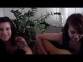 Terra Naomi and Lelia Broussard sing a song