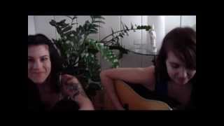 Terra Naomi and Lelia Broussard sing a song