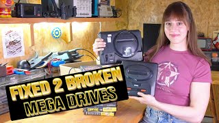 Saving Two Broken Sega Mega Drives / Genesis!