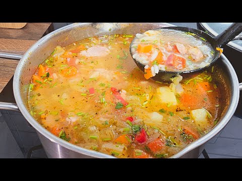 Soup recipe from my friend's housewife! Soup has never been so delicious!