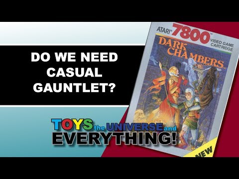 Dark Chambers for Atari 7800 Review!  Toys, the Universe, and EVERYTHING!