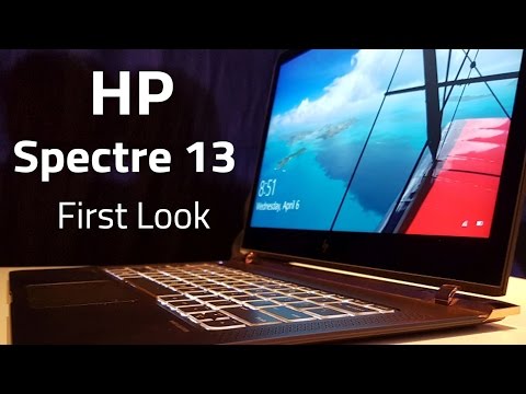 The World's Thinnest Laptop - HP Spectre 13