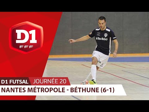 J20 : Nantes Métropole - Béthune Futsal (6-1), le résumé