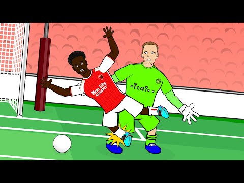 🔥ARSENAL 2-2 BAYERN MUNICH🔥 (Saka penalty Kane elbow parody goals highlights Champions League)